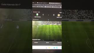 Legjia Warszawa wygrał z Widzew 1 0