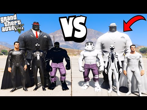 White Gang Vs Black Gang Epic Battle In GTA 5!