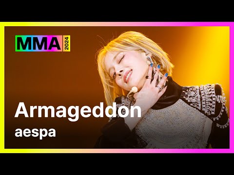 [#MMA2024] aespa - Armageddon (4K) | #aespa #에스파