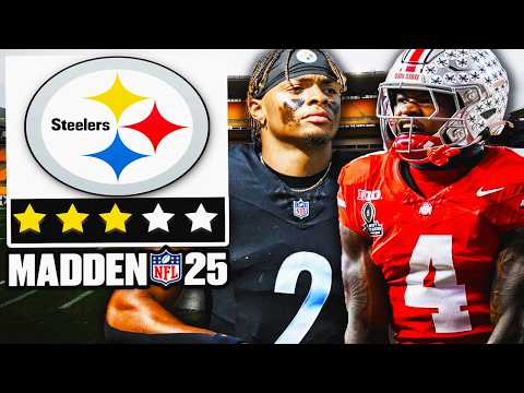 JEREMIAH SMITH Is INSANE! | Realistic Rebuild of the Pittsburgh Steelers | Madden 25