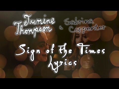 Sign of the Times ★ Harry Styles (Cover Duet by Jasmine Thompson & Sabrina Carpenter) + Lyrics