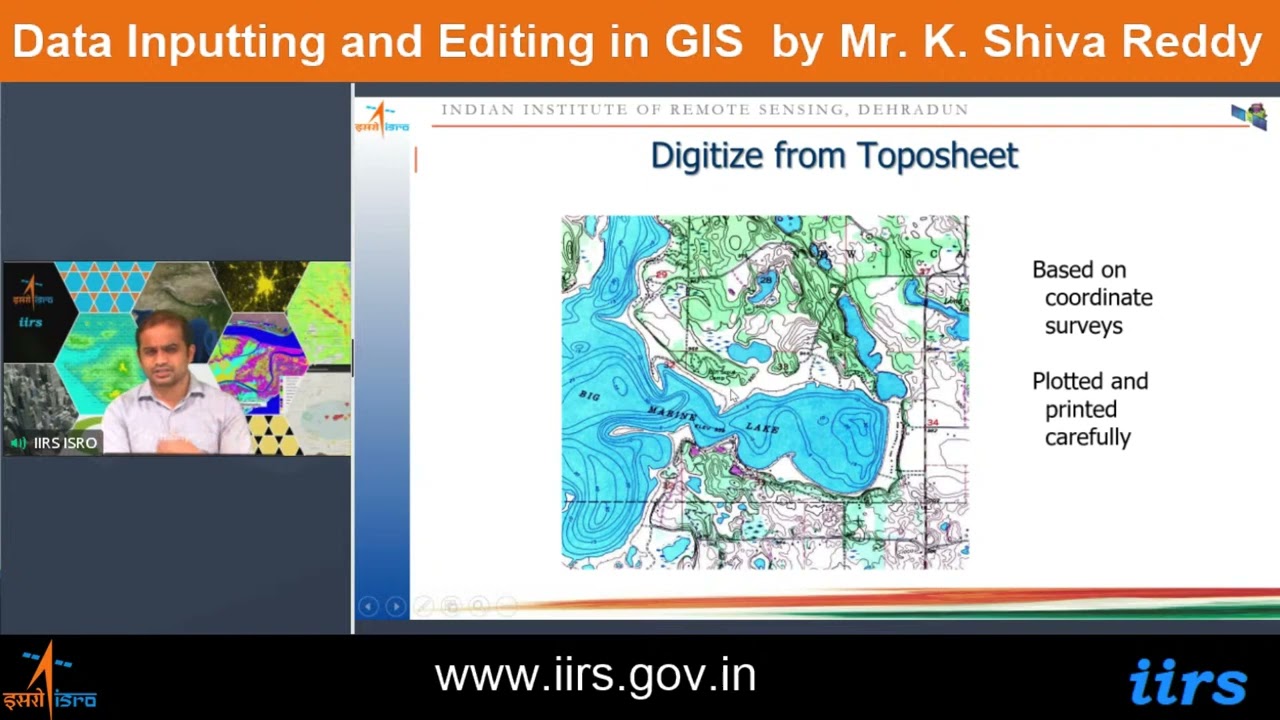 Data Inputting and Editing in GIS by Mr. K. Shiva Reddy