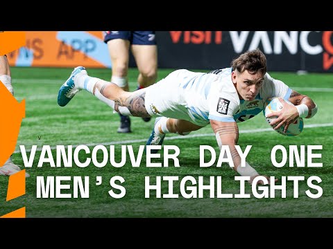 Vancouver starts in STYLE! | HSBC SVNS Vancouver 2025 | Day One Men's Highlights