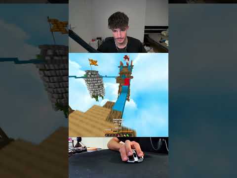 Minecraft Bedwars Moment #shorts