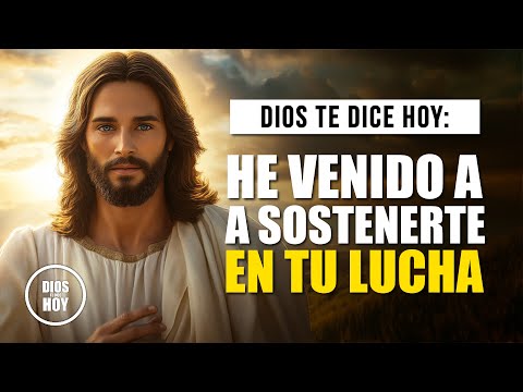 DIOS TE DICE HOY 😇 HE VISTO TUS LUCHAS Y TUS DIFICULTADES Y POR ESO HOY HE VENIDO A DARTE MI MANO 😇