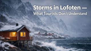 The Truth About Winter Storms in Lofoten — What Tourists Never See