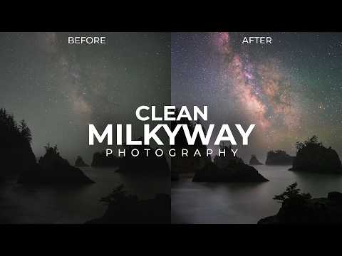 My Go-To Techniques For CLEAN Milky Way Photography (Stacking, Hot Pixel Removal & More)