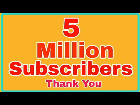 5 MILLION SUBSCRIBERS (Family) Thank you dear friends 💖🎉🎉💖