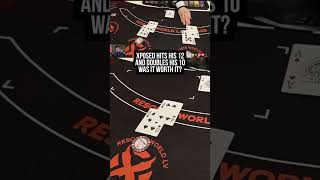 Xposed Hits His 12 & Then Doubles Down On His 10's Will He Win Playing High Limit Blackjack! #casino