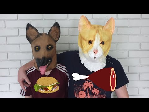 Cat or a Bear mask, comedy videos