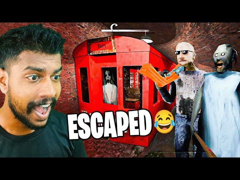 Epic Train Escape From Granny's House 🥵!! Granny 3 Malayalam
