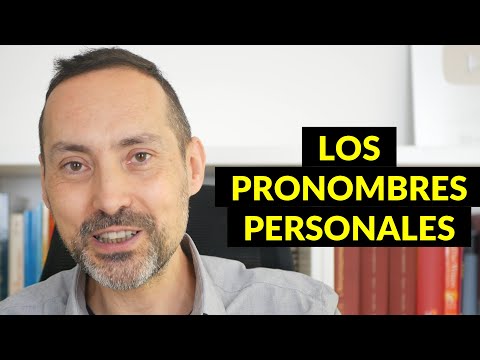 Los Pronombres Personales - Determinantes Y Pronombres - Morfologia I ...