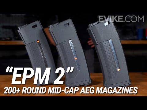 The 200+ Round Mid-Cap AEG Magazines - "EPM 2" Magazines - Coming Soon