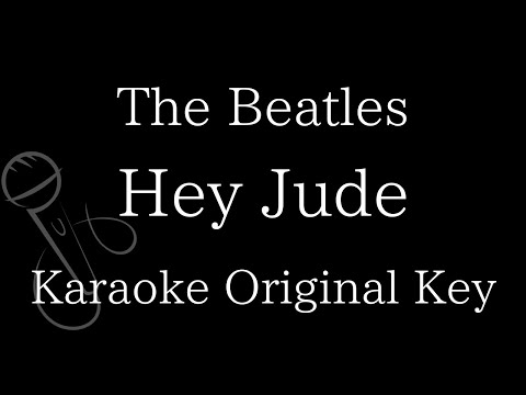 【Karaoke Instrumental】Hey Jude / The Beatles【Original Key】