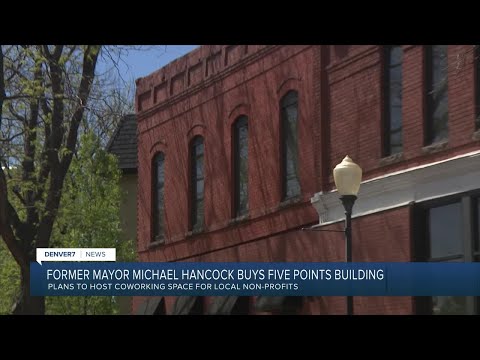 YouTube video thumbnail: Former Denver Mayor Hancock Buys Historic Five Points Building to Create Nonprofit's Coworking Space