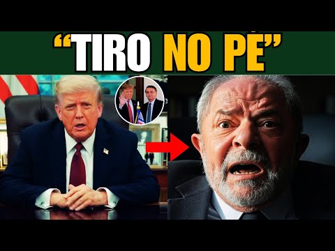 LULA DÁ TIRO NO PÉ COMETE ERRO ABSURDO E ABRE BRECHA PARA TRUMP RESGATAR BOLSONARO