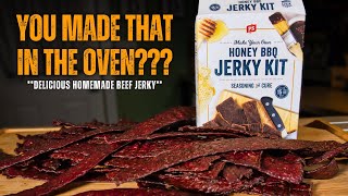 EASY Homemade Oven Beef Jerky Without a Dehydrator?