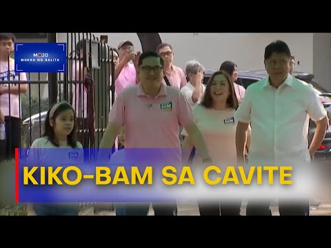 Kiko-Bam campaign kick-off rally, ginanap sa Dasmariñas City arena | Mukha ng Balita