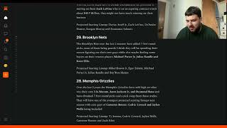 My Very Early 2027 NBA Power Rankings