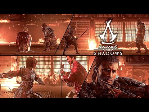 NAOE VS YASUKE & ODA NOBUNAGA - ASSASSIN'S CREED: SHADOW Ep.10