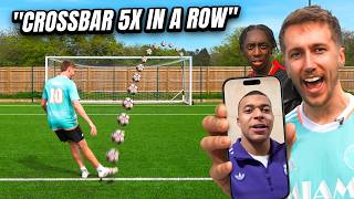 PRO FOOTBALLERS GAVE US A CHALLENGE!