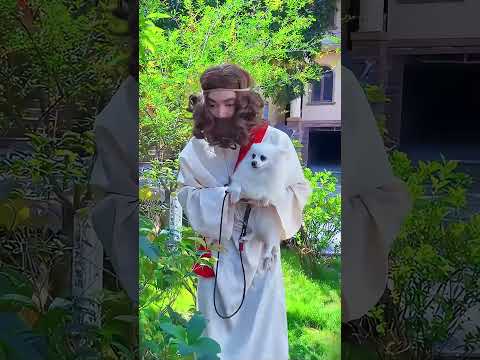 God planted pineapples with his little dog #jesus #christ #shorts #demon #jehovah