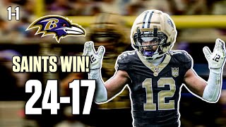 THE NEW ORLEANS SAINTS JUST BEAT THE BALTIMORE RAVENS | Saints VS Ravens Week 2