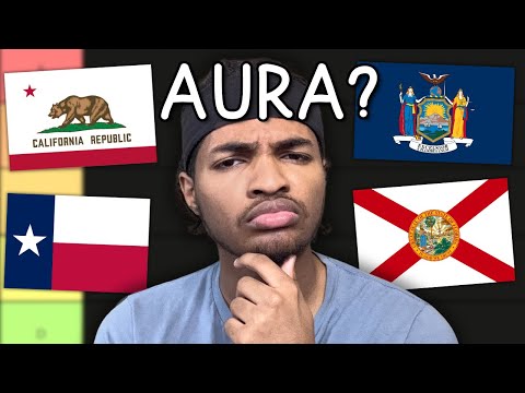 Ranking U.S. State Flags Based on AURA