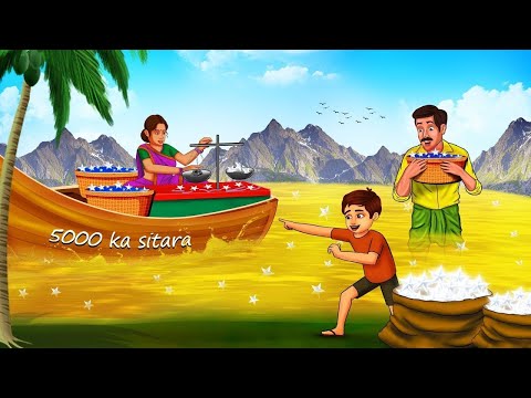 सोने का जादुई तालाब | Hindi Kahani | Stories in Hindi | Hindi Moral Stories