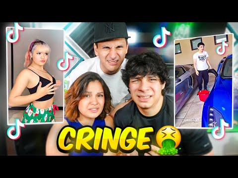 REACCIONAMOS A MIS TIKTOKS DE HACE 5 AÑOS *cringe 🤮* - Barbie Pvm
