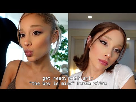 get ready with ariana grande: “the boy is mine” music video | r.e.m.beauty