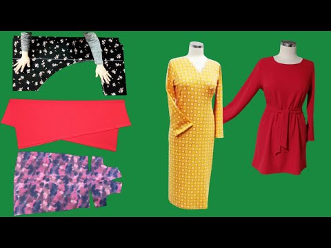 💥5 Beautiful Dress Designs That You Should Have In Your Wardrobe/Easy To Cut And Sew