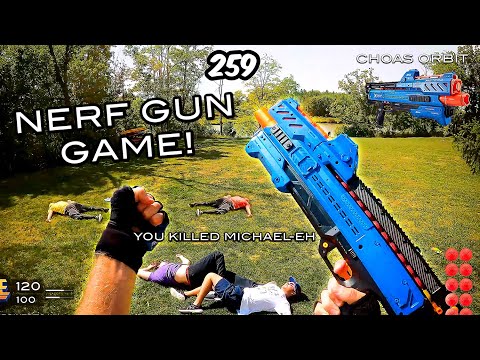 NERF GUN GAME - EVERY KILL MONTAGE!