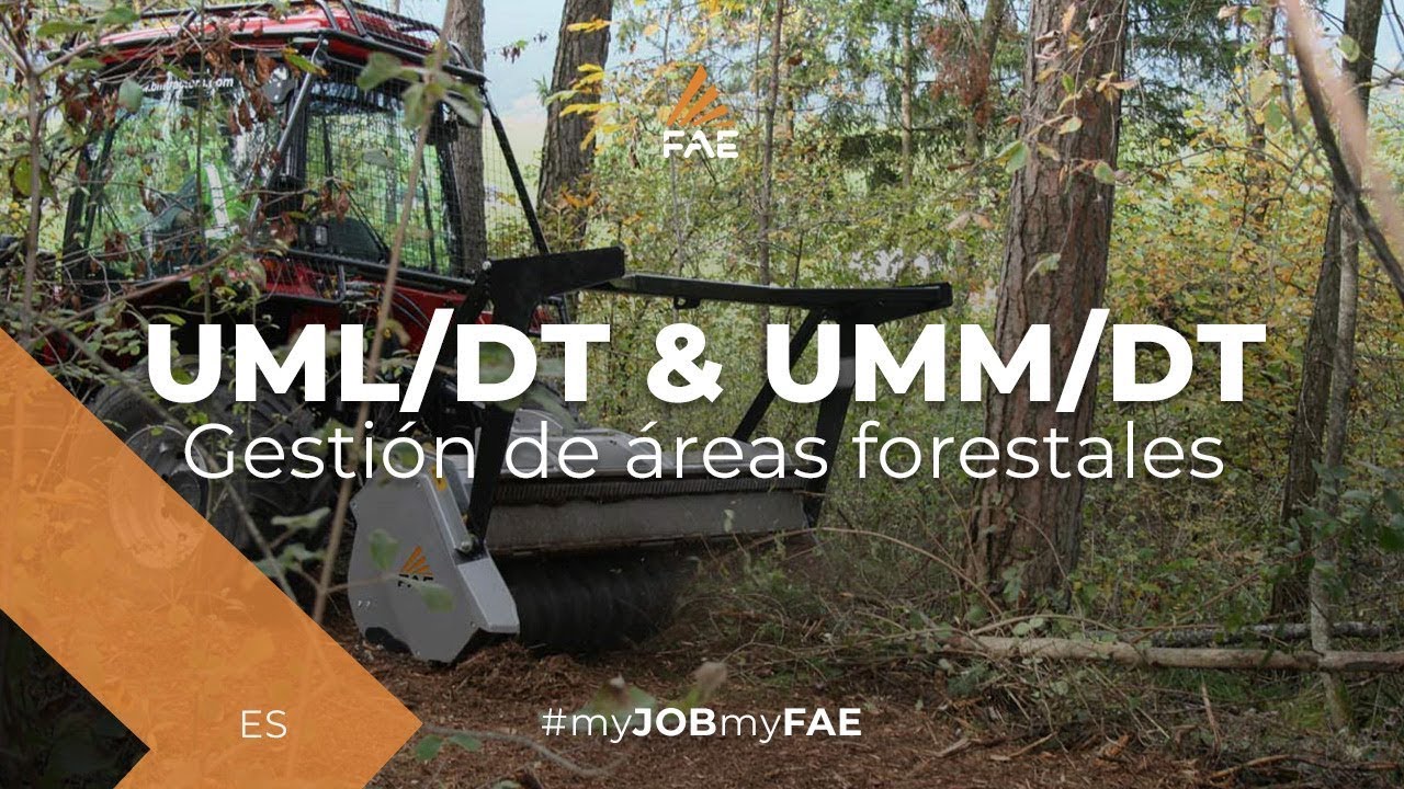 Vídeo Gestión de zonas forestales con la cosechadora forestal FAE