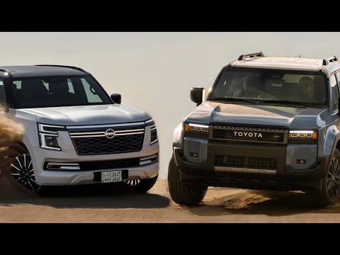 2025 Nissan Patrol vs Toyota Land Cruiser 🔥 Design Comparison