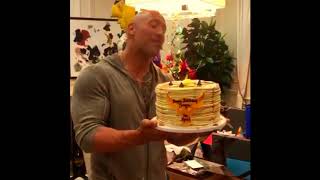 DWAYNE JOHNSON (THE ROCK ) - THANKS GIFTS OF MY BIRTHDAY