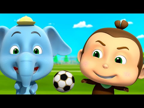 Penalty Shoot Out Cartoon for Kids + More Toddlers Funny Videos