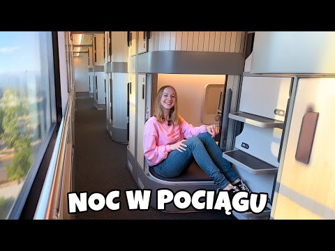 TESTUJE JEDYNY POCIĄG KAPSUŁOWY W EUROPIE! ( 10h do Włoch)