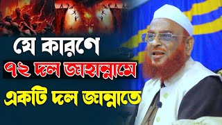 যে কারণে 72 দল জাহান্নামে❓ একটি দল জান্নাতে শুনুন গুরুত্বপূর্ণ ওয়াজ allama Nurul Islam olipuri