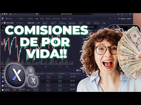 DYDX EXCHANGE💥GANA COMISIONES de por VIDA Pagadas al INSTANTE!!