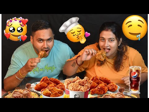 MUKBANG EATING WITH MY SUBSCRIBER ||HOMEMADE CHICKEN EATING WITH WHITE RICE IN  REWARD OF CASH 💰