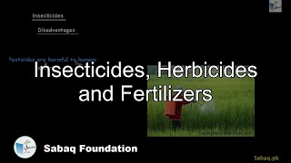 Insecticides, Herbicides and Fertilizers