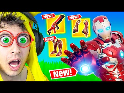 Nuevos Poderes IRON-MAN 🔥☢️!! (Actualización Secreta 🤑) - Fortnite