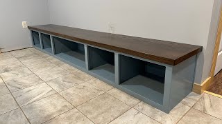 I made a Bench