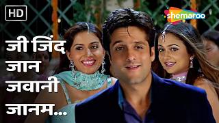 Ji Jeend Jaan Jawani Janam | Kitne Door Kitne Paas (2002) | Fardeen Khan, Amrita Arora | Dance Song