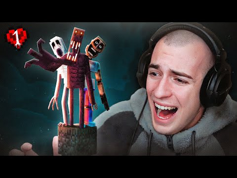 MINECRAFT su UN SOLO BLOCCO HORROR ma è ESTREMO!! EP.1