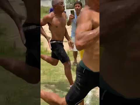 CORRIDA A PÉ DE 100M APOSTADA - CIRILO x IRANDIR #shortsvideo #asmr #fy #nordeste #100m #satisfying