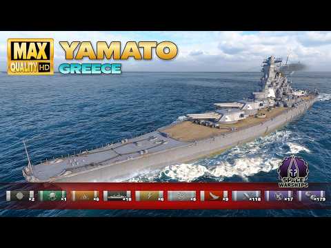 Battleship Yamato  Asymmetric battle madness   World of Warships