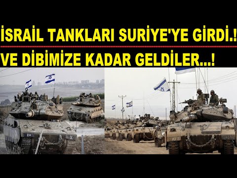 VE TANKLAR SURİYE'YE GİRDİ..! DİBİMİZE KADAR GELDİLER..!