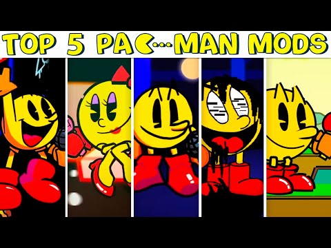 Top 5 Pac-Man Mods in Friday Night Funkin'
